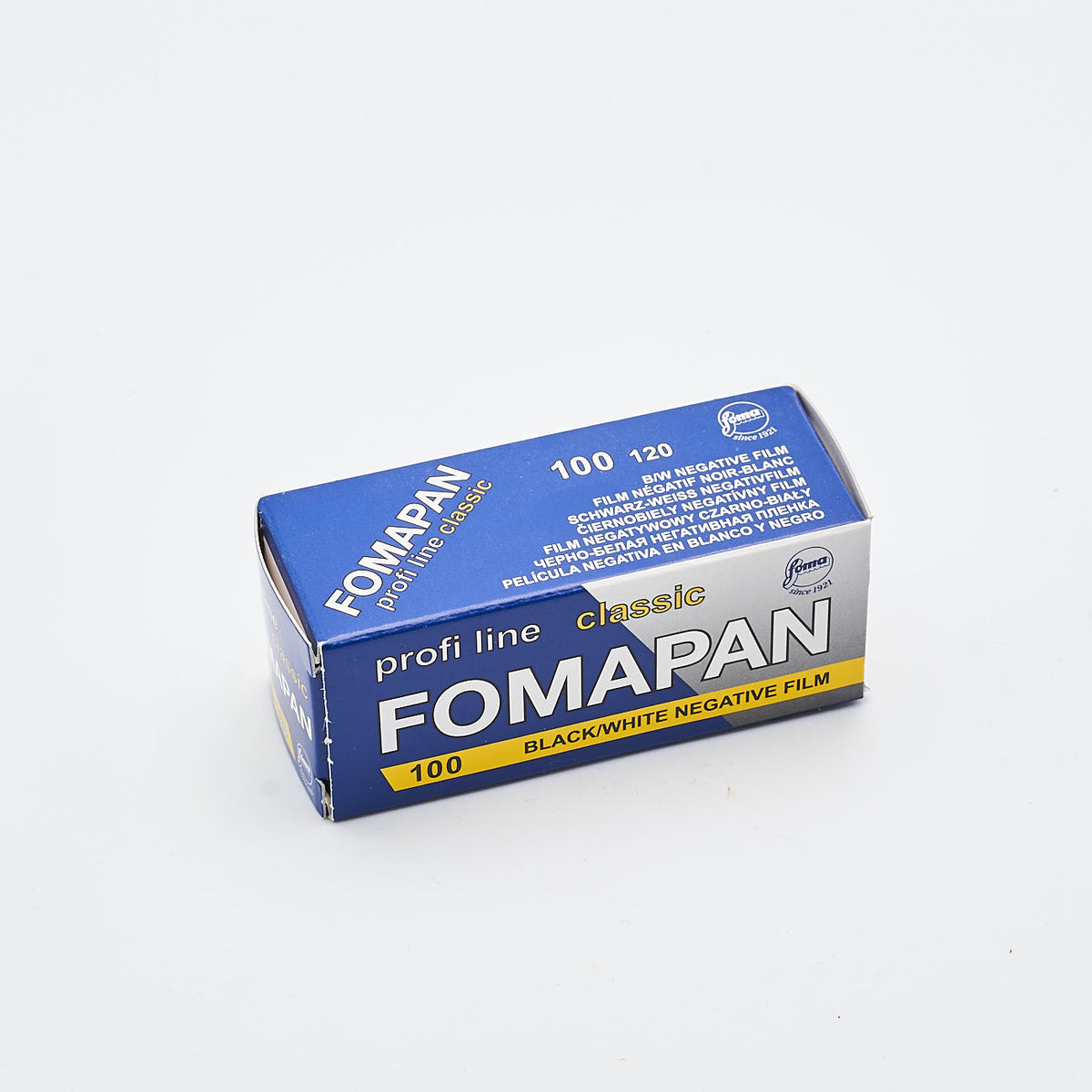 Fomapan 100 Classic 120 zwart-wit film