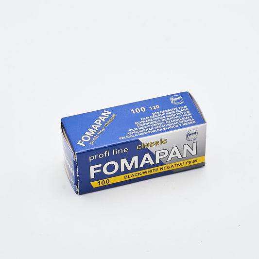 Fomapan 100 Classic 120 zwart-wit film