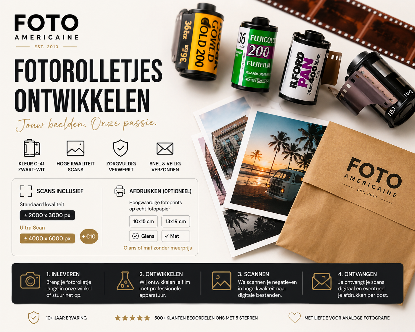 Analog Film Lab by Foto Americaine