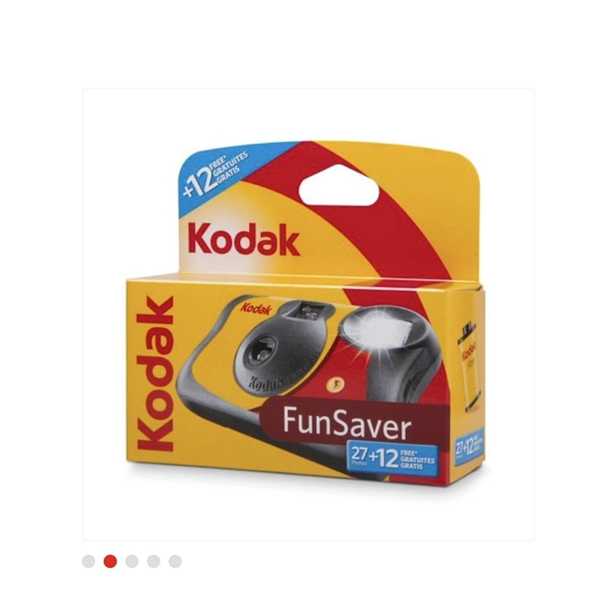 Kodak FunSaver wegwerpcamera ISO 800 27+12 opnamen