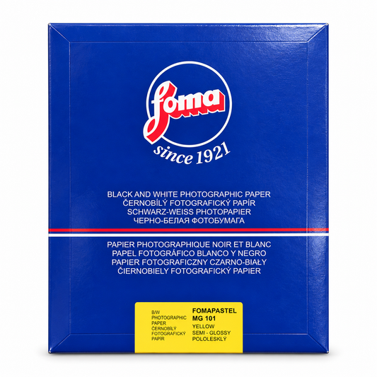 FOMA Fomapastel MG 101 Yellow Halfglanzend – 20,3 × 25,4 cm – 10 vellen