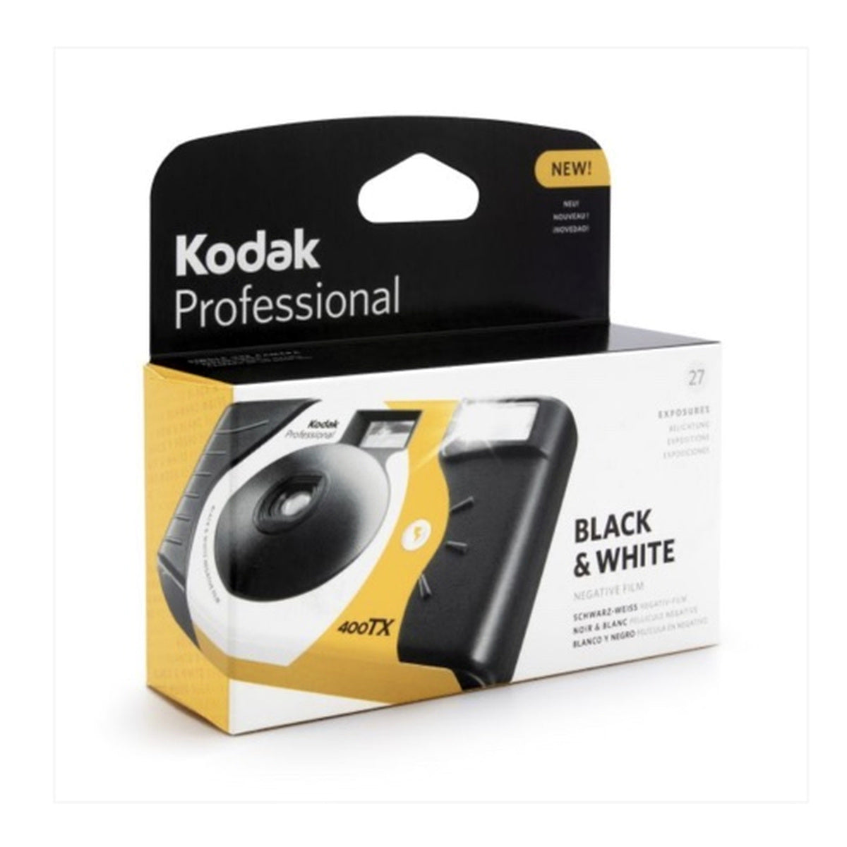 Kodak Professional Tri-X B&W Flash Camera verpakking