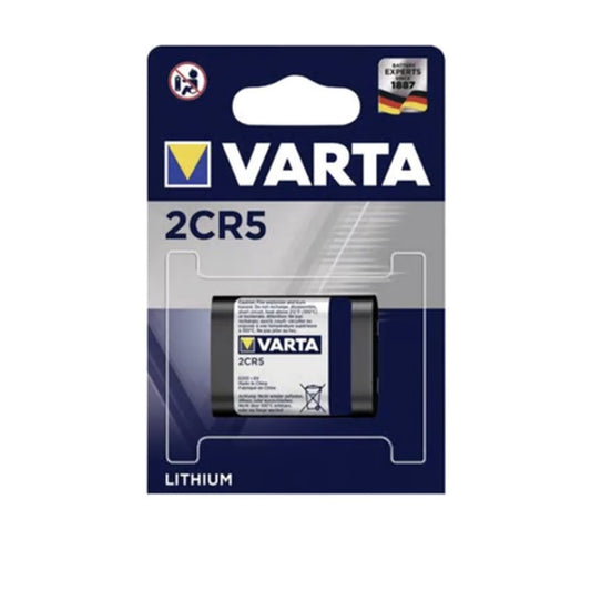 Varta 2CR5 Lithium 6V fotobatterij