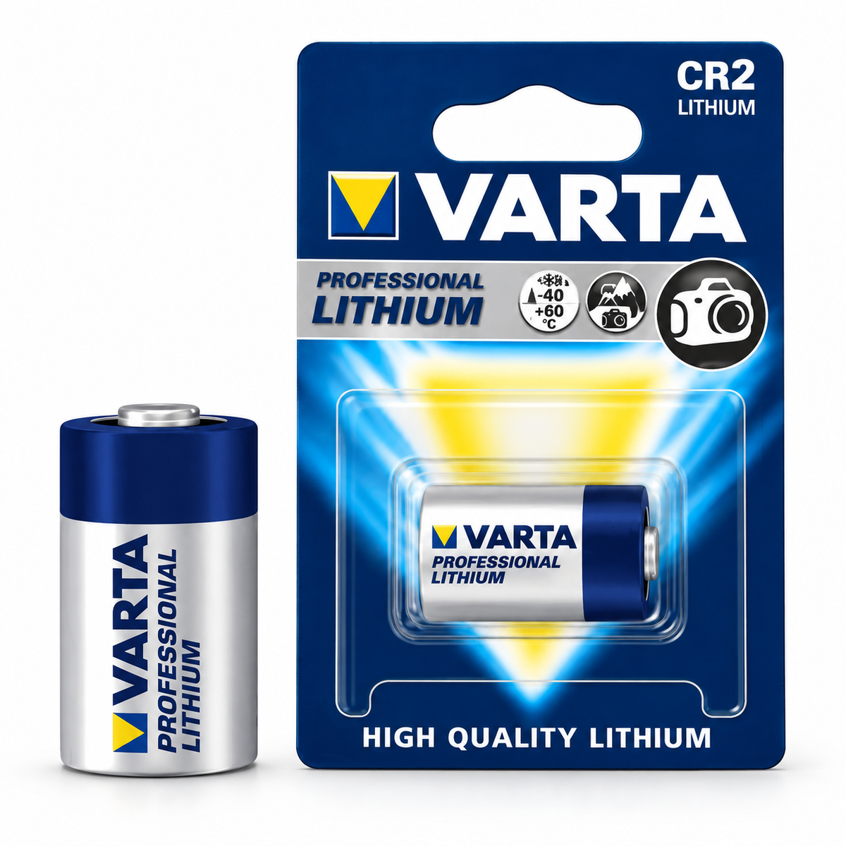 Varta CR2 Professional Lithium 3V batterij