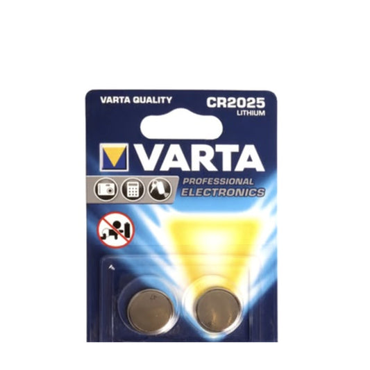 Varta CR2025 lithium knoopcel batterijen 2 stuks